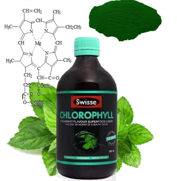 Poudre de chlorophylle